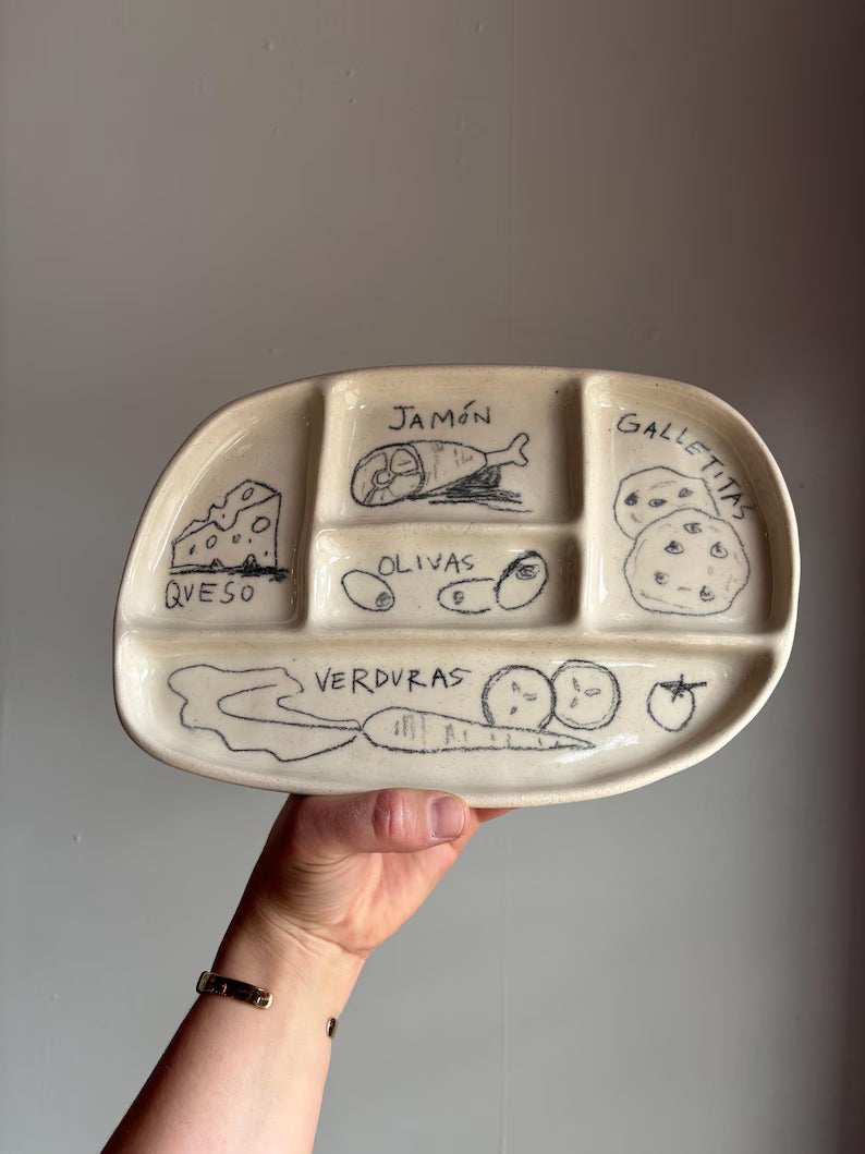 CUSTOM lunch/snack tray
