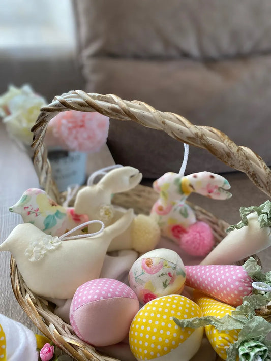 Easter Decoration, Hanging Easter Bunny, Easter Egg Decor, Gnome Bunny, Easter Carrots, Easter Tree Ornament Gift Set