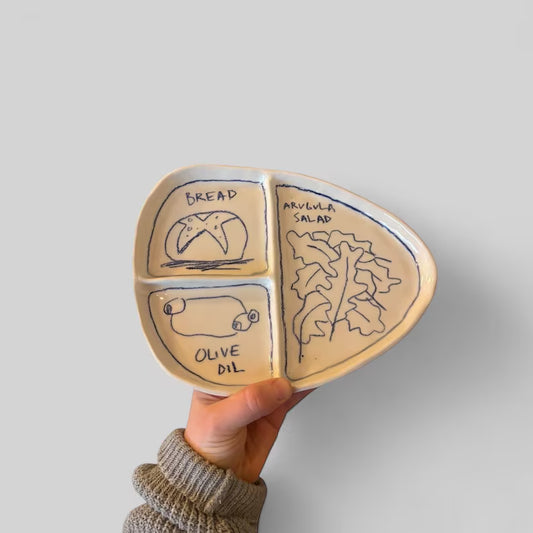 CUSTOM lunch/snack tray